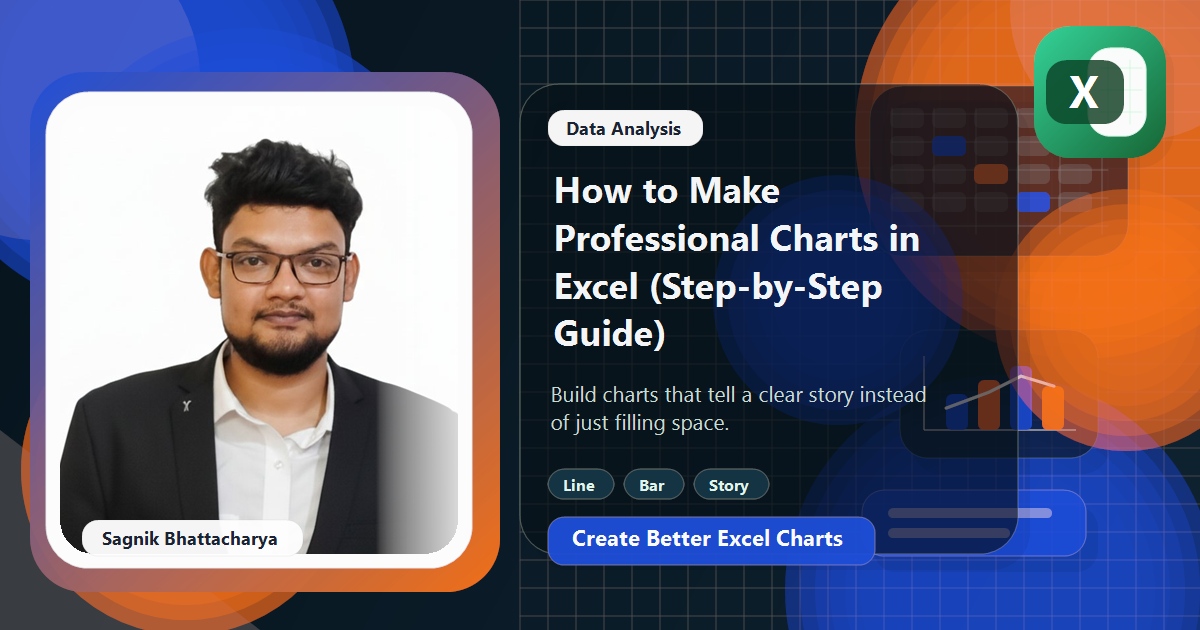 How to Make Professional Charts in Excel (Step-by-Step Guide)