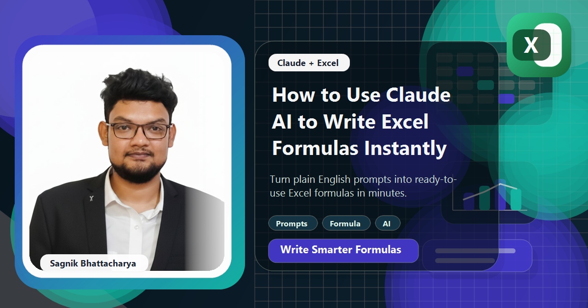 How to Use Claude AI to Write Excel Formulas Instantly