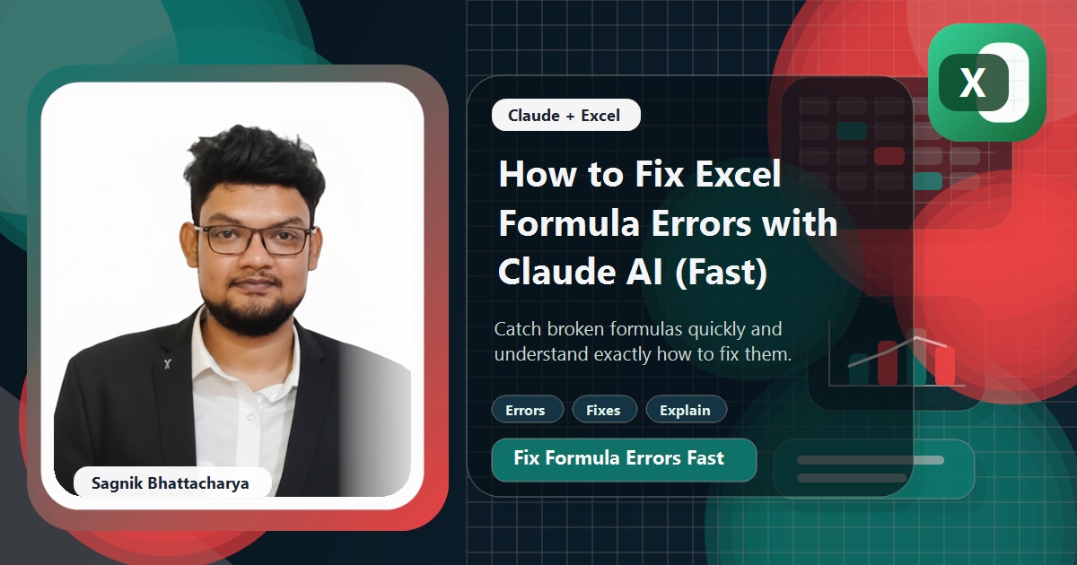 How to Fix Excel Formula Errors with Claude AI (Fast)