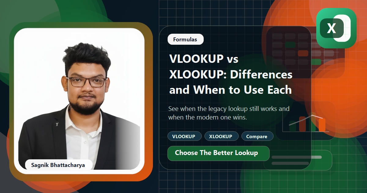 VLOOKUP vs XLOOKUP: Differences and When to Use Each